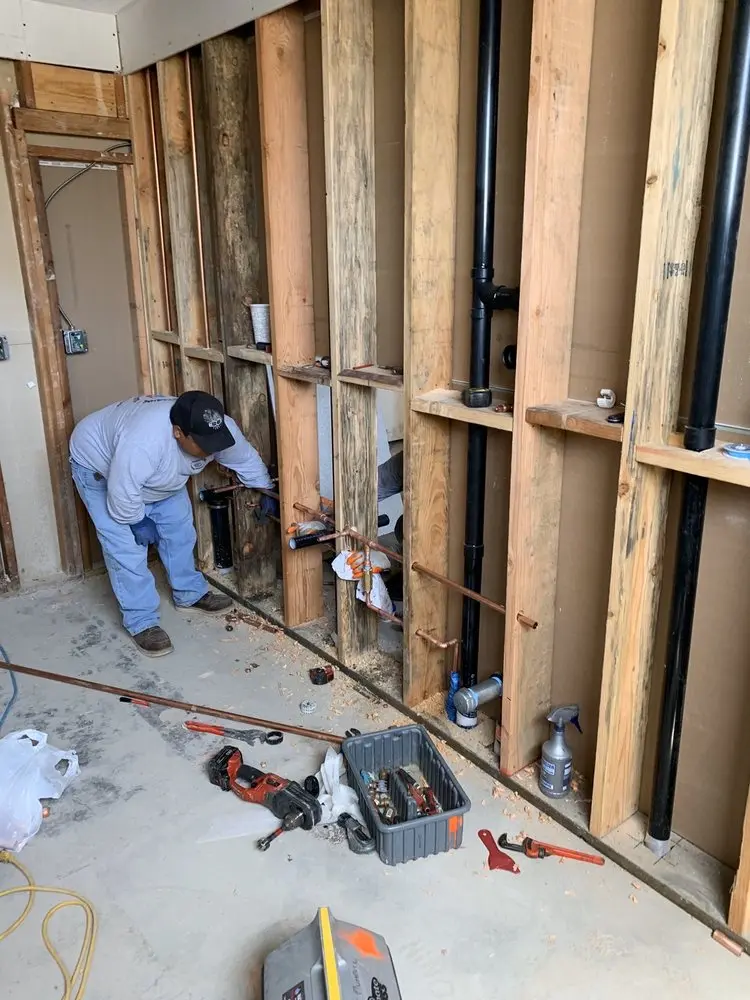 Commercial rough-in plumbing for Commercial Plumbing in East Rockville